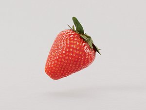 Strawberry fruit 3d model