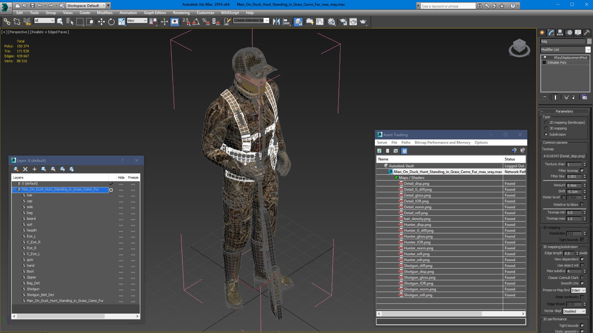 3D Man On Duck Hunt Standing in Grass Camo Fur https://p.turbosquid.com/ts-thumb/Gq/ExBk24/Mo/manonduckhuntstandingingrasscamofurvray3dmodel022/jpg/1663280164/1920x1080/fit_q87/2777392deb61f2a089084e2222534c59479e15df/manonduckhuntstandingingrasscamofurvray3dmodel022.jpg
