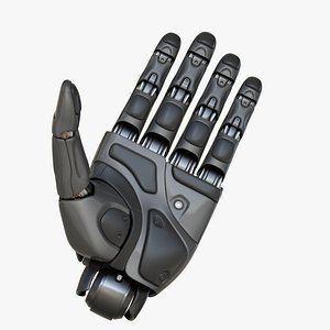 Robot Hand Palm 3D model