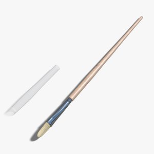 paint brush 3d model