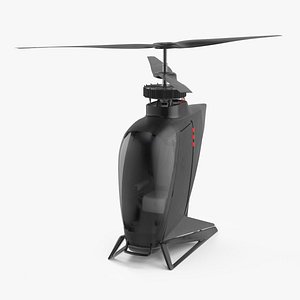 Personal Air Mobility Helicopter 3D model