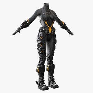 3D suit female