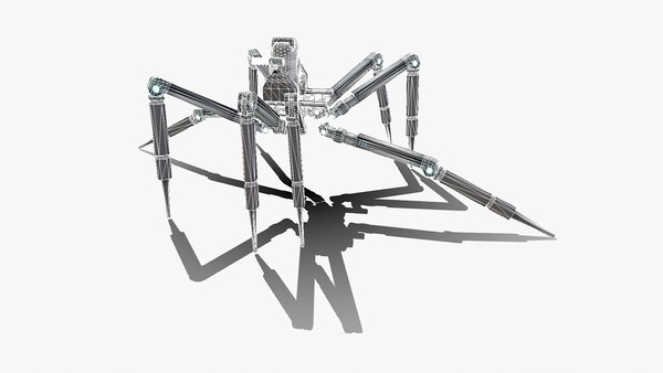 modelo 3d spider bot v3 manipulado y animado - TurboSquid 2166065