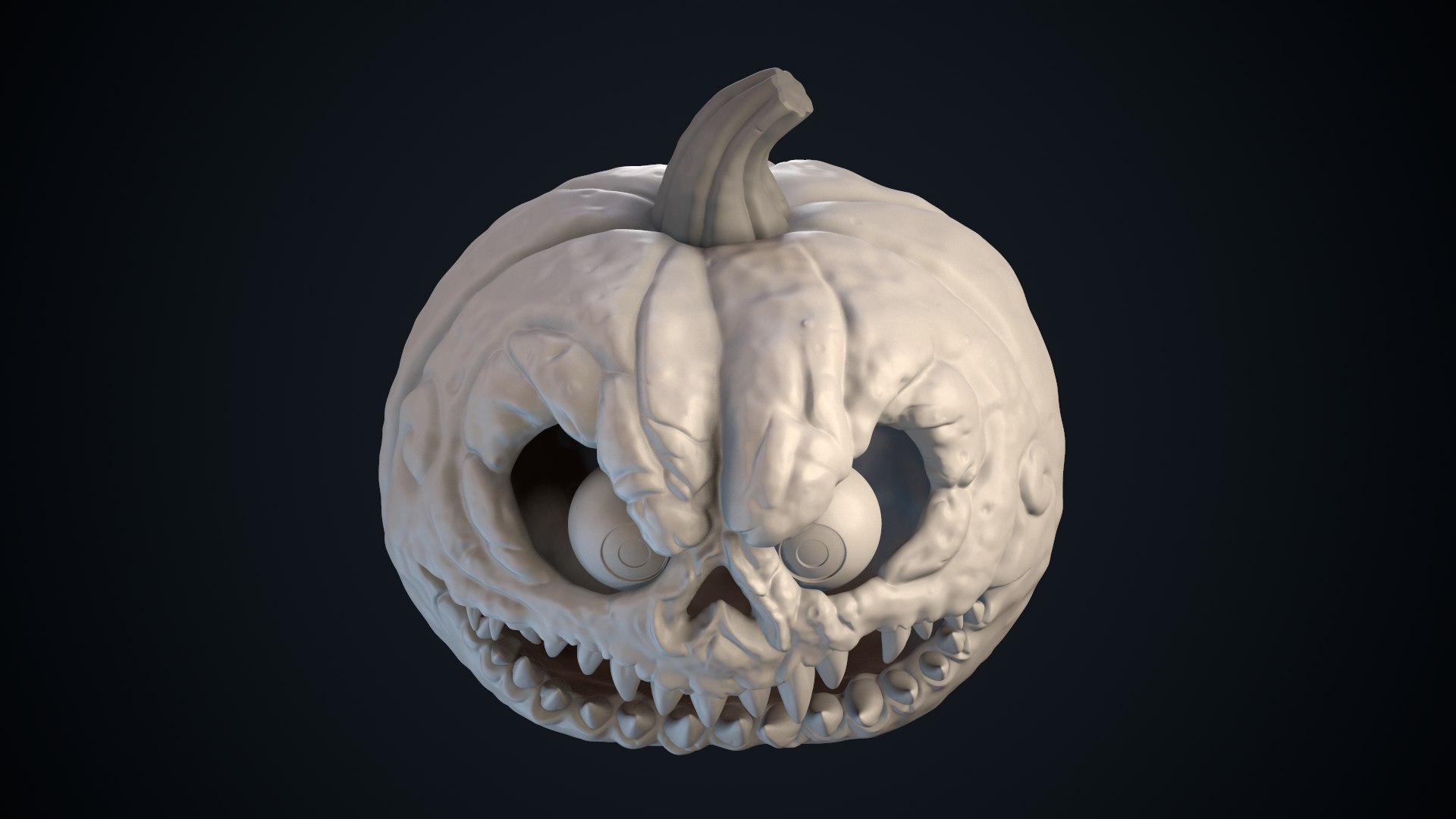 3D model Stylized pumpkin - TurboSquid 2137844