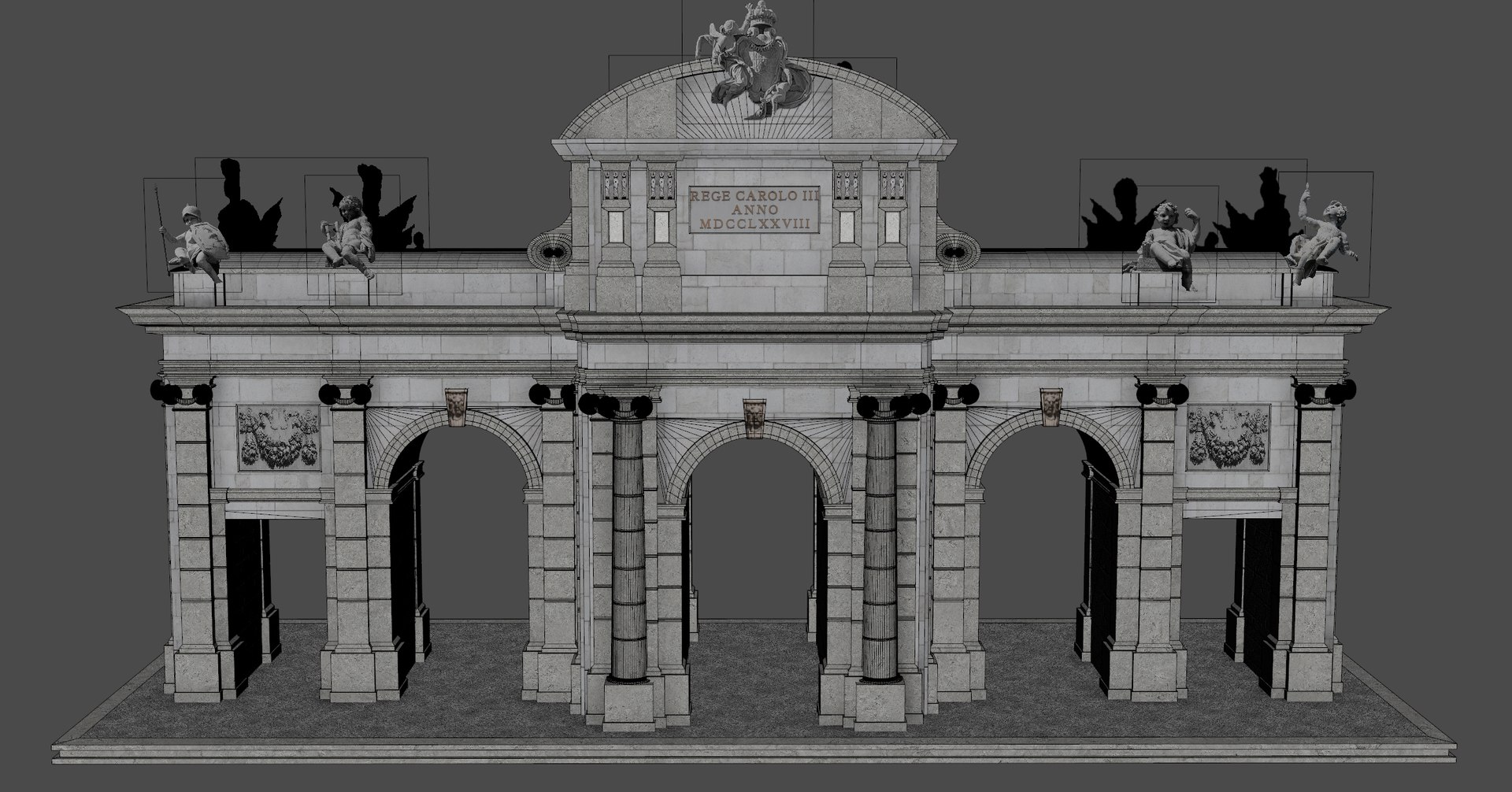 3D Puerta Alcala Arch from Madrid model https://p.turbosquid.com/ts-thumb/Gq/Yf4NZk/AX/alcala11/jpg/1751371268/1920x1080/fit_q87/79d8e5038c828867d8b815f63eb0a1a0bf106020/alcala11.jpg