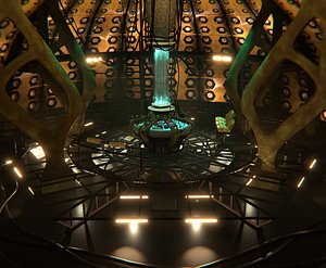 DOCTOR WHO Coral TARDIS