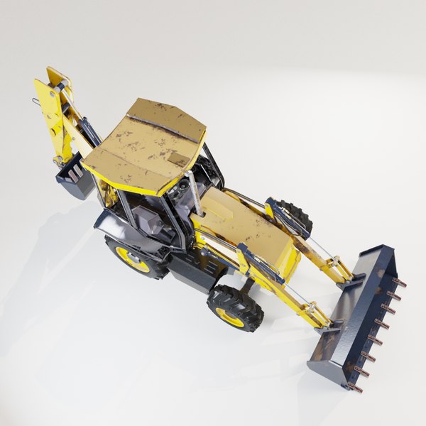 digger 3D model