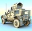 3d m-atv military vehicle model