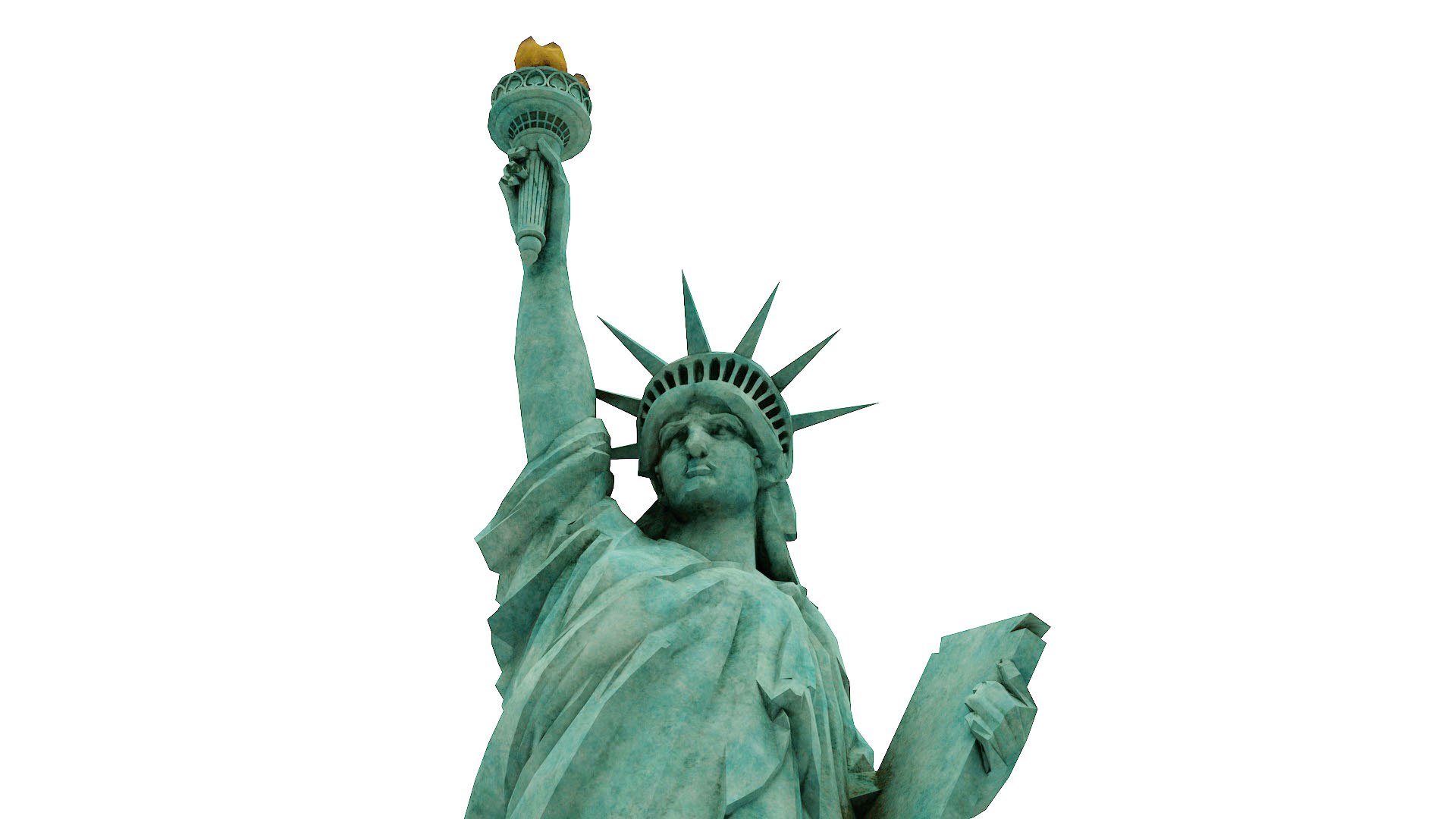 3D The Statue Of Liberty - TurboSquid 2030291
