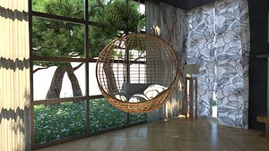 hanged chair 3D