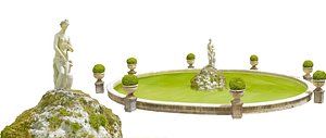 3D Rome Fountain