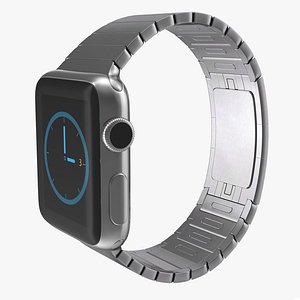 apple watch 38mm link 3d max