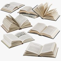 opened books collection