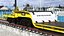 Depressed Center Flat Car