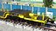 Depressed Center Flat Car