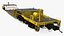Depressed Center Flat Car