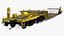 Depressed Center Flat Car