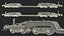 Depressed Center Flat Car