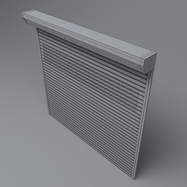 3D garage door electric - TurboSquid 1321169