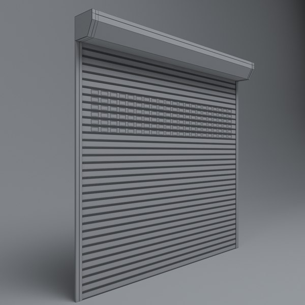 3D garage door electric - TurboSquid 1321169