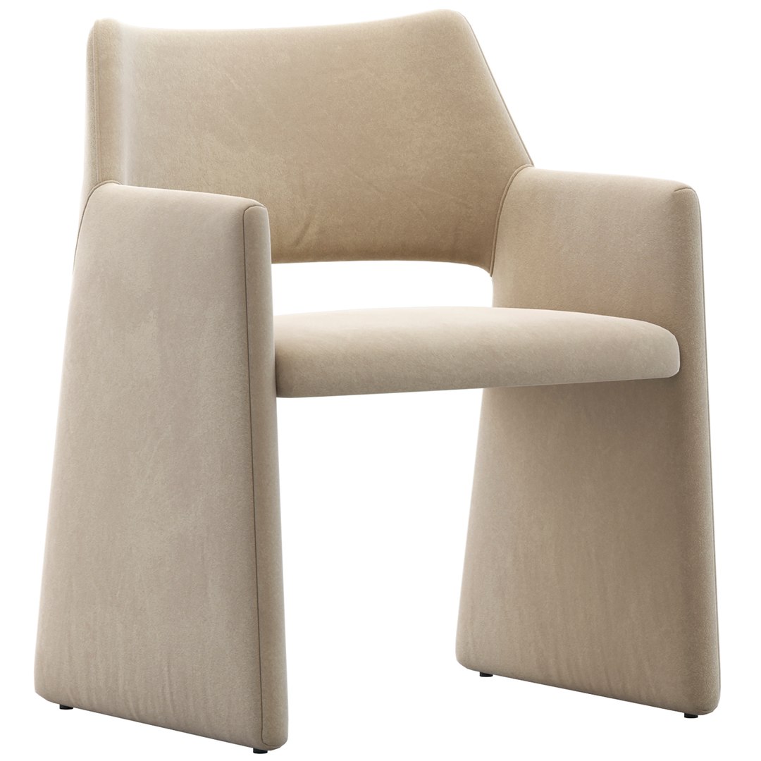 CB2 Foley Chair 3D model - TurboSquid 2163712