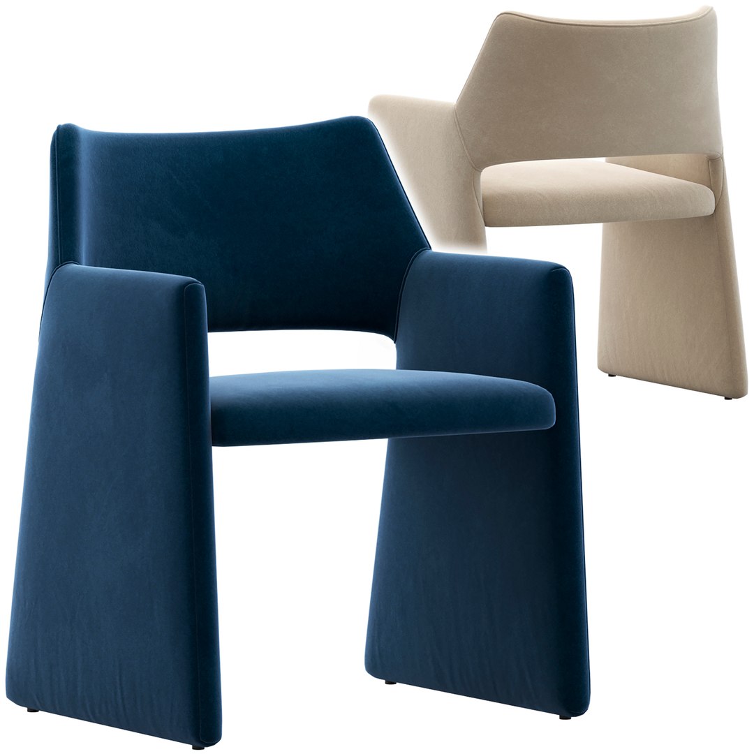 CB2 Foley Chair 3D model - TurboSquid 2163712