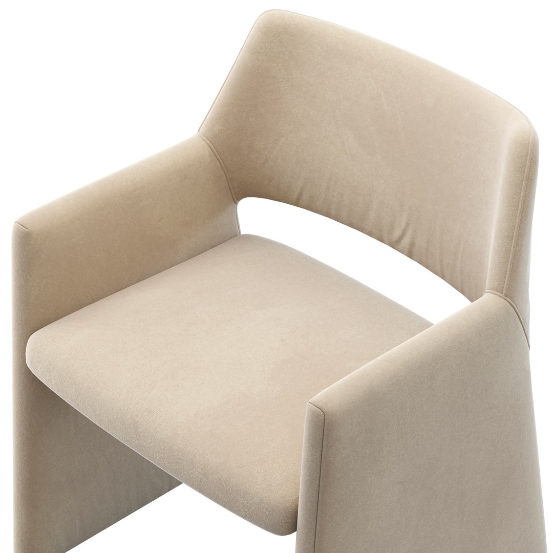 CB2 Foley Chair 3D model - TurboSquid 2163712