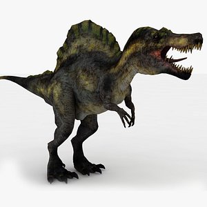 Spinosaurus Rigged and Animated 3D