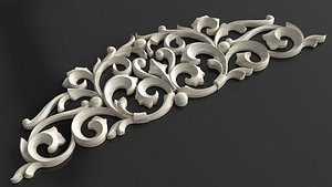 3D Carved pattern for CNC