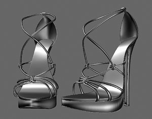 3D shoeshighheelboot