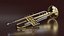 3D bach stradivarius 180s37 trumpet model