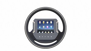 steering wheel 3D model
