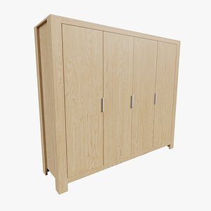 Solid Oak Wardrobe 08
