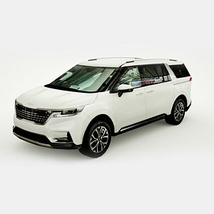 3D Kia Carnival 2022 model