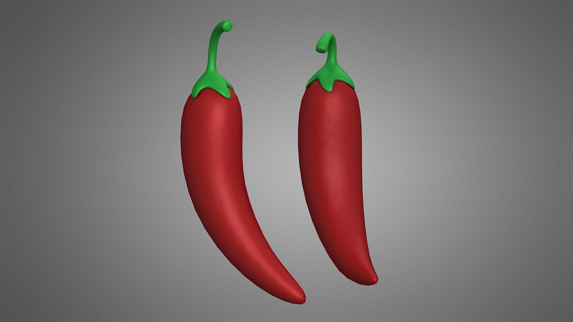 Hot Pepper Chili Fields Vegetable Fields Farmland Fiel 3D Model ...