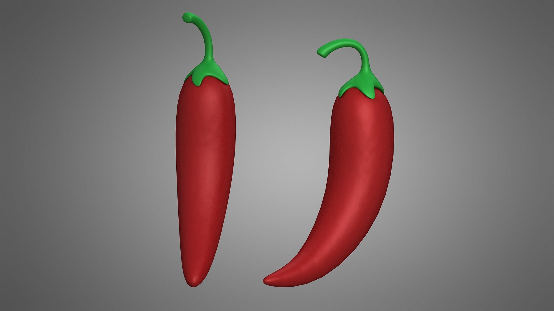 Hot Pepper Chili Fields Vegetable Fields Farmland Fiel 3D Model ...
