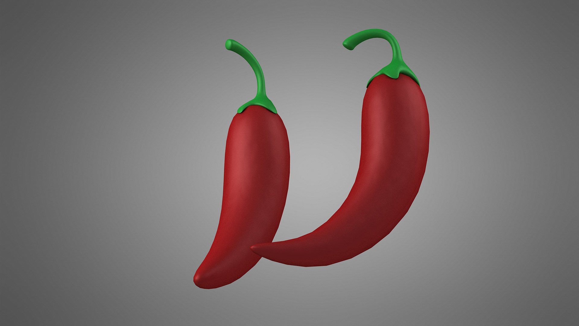 Hot Pepper Chili Fields Vegetable Fields Farmland Fiel 3D Model ...