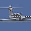 russian ekranoplan 3d model