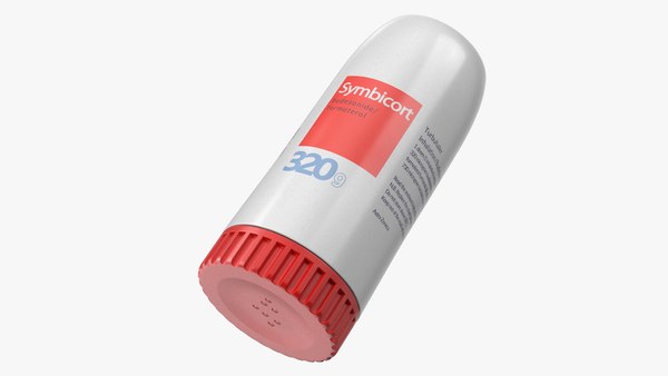 modelo 3d Inhalador para el asma Symbicort - TurboSquid 2183344