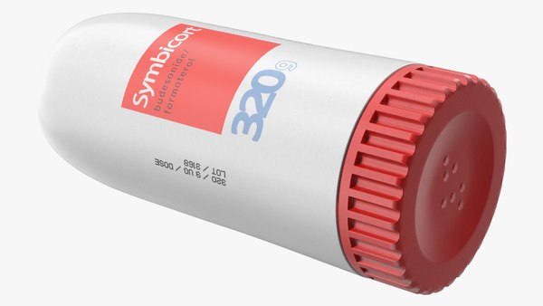 modelo 3d Inhalador para el asma Symbicort - TurboSquid 2183344