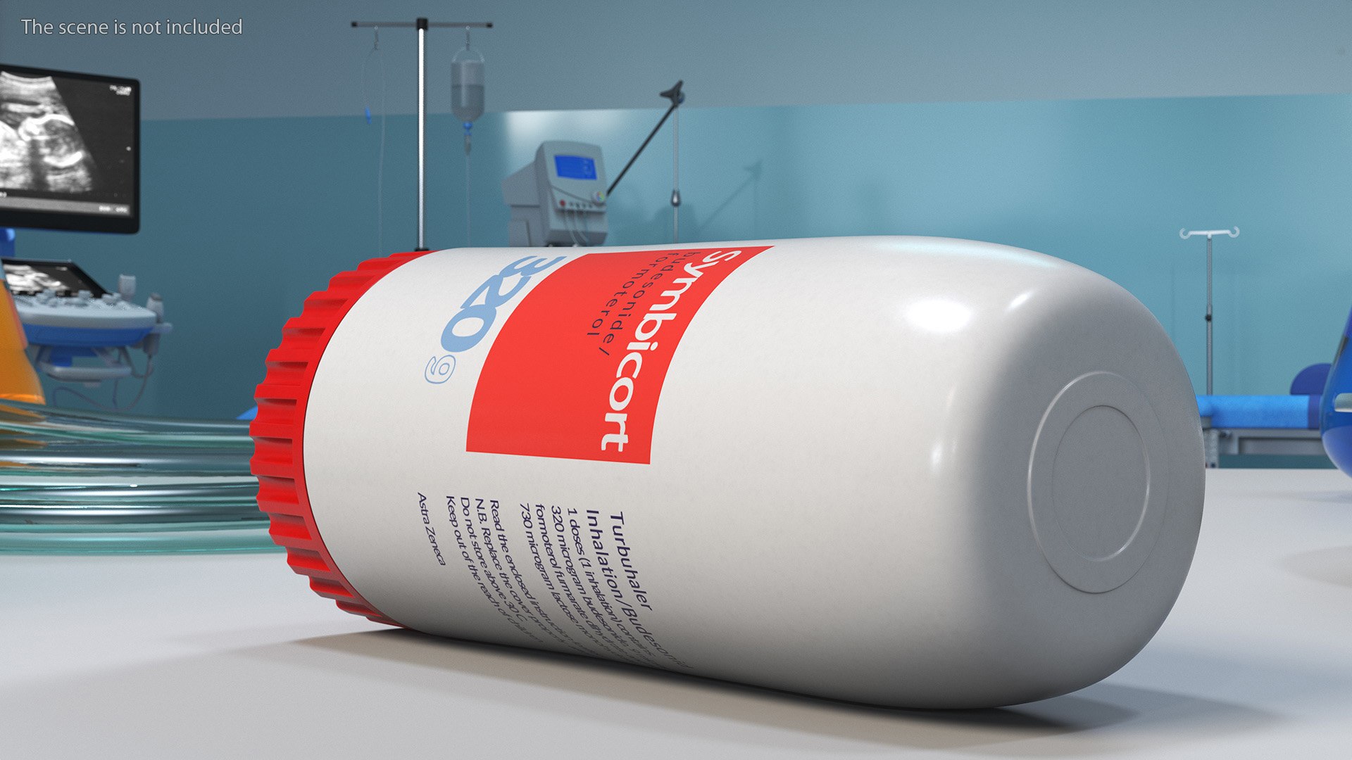 Symbicort Asthma Inhaler 3D Model - TurboSquid 2183344