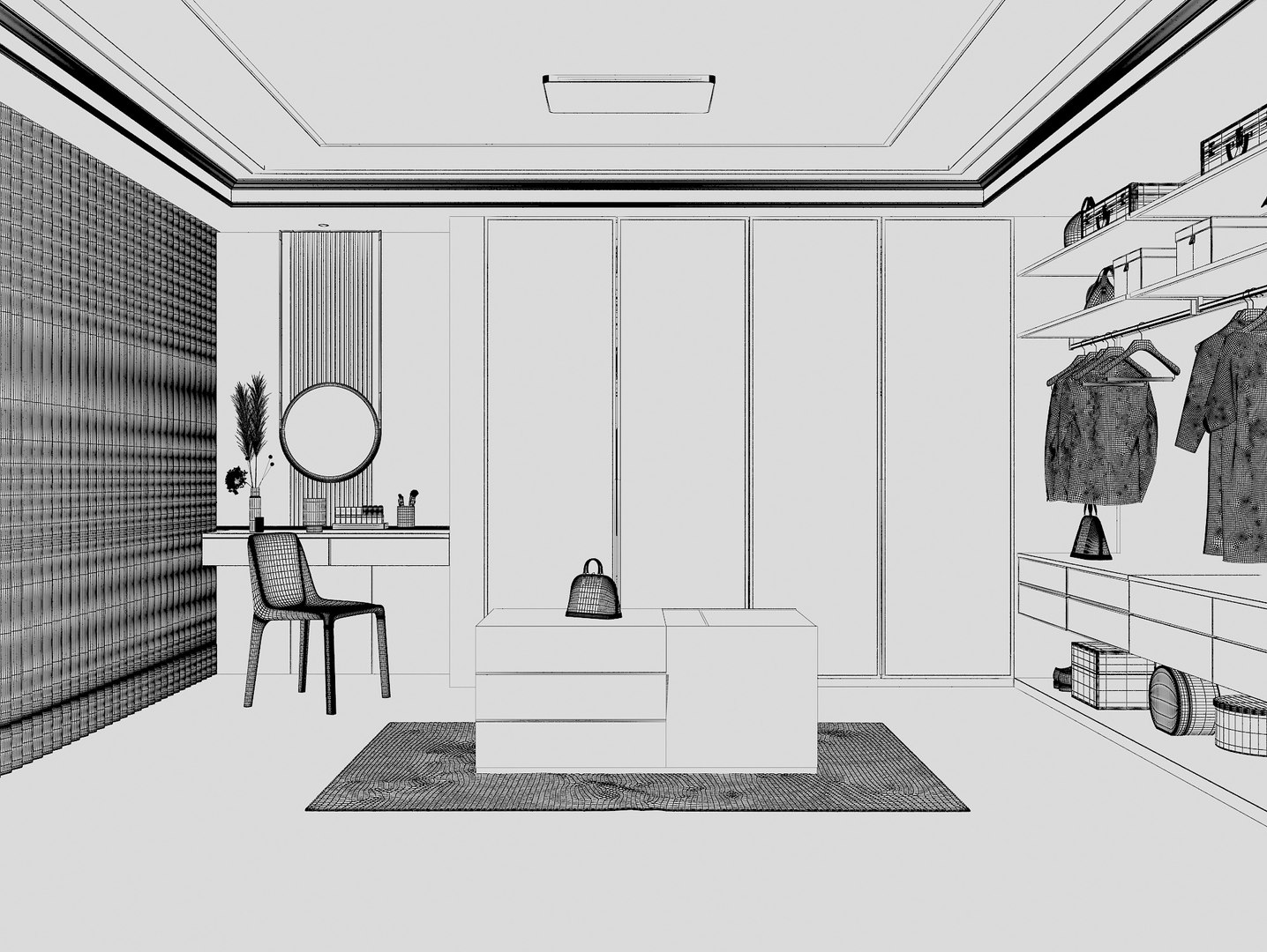 Modern Bedroom 3d Model Turbosquid 2082883