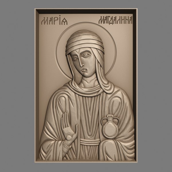 3d obj orthodox christian icon st