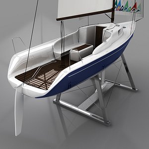 Yacht Columbia Sail