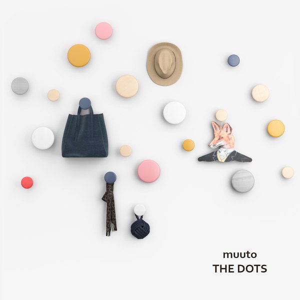 3D Muuto The Dots Hookers TurboSquid 1031385