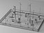 Weather Monitoring Station 3D Model Environmental Sensor Equipment Pack
