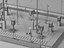 Weather Monitoring Station 3D Model Environmental Sensor Equipment Pack