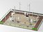 Weather Monitoring Station 3D Model Environmental Sensor Equipment Pack