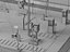 Weather Monitoring Station 3D Model Environmental Sensor Equipment Pack