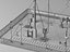 Weather Monitoring Station 3D Model Environmental Sensor Equipment Pack